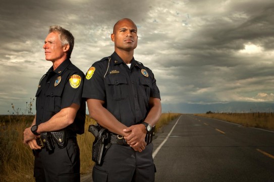 Policemen-Law-Enforcement-Road-Highway-Clouds