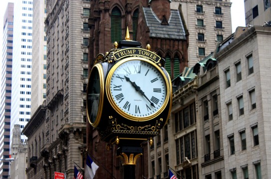 Trump Tower Clock